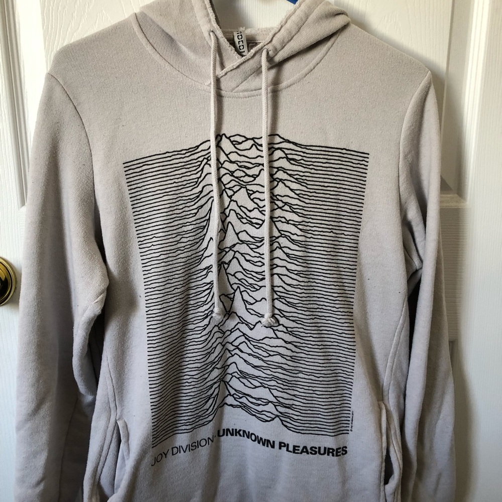 H&M joy division terry cloth hoodie